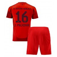 Camiseta Bayern Munich Joao Palhinha #16 Primera Equipación para niños 2024-25 manga corta (+ pantalones cortos)